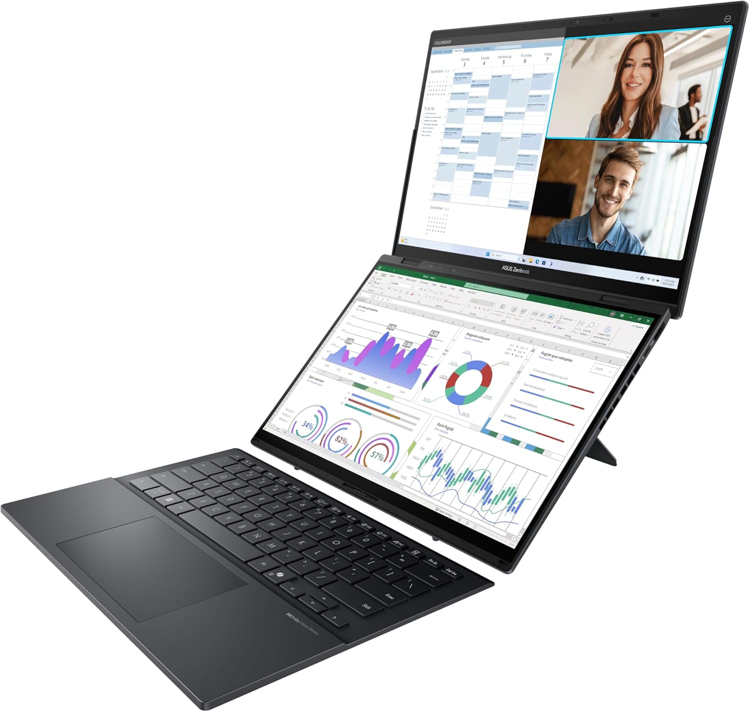 Détail Zenbook Duo